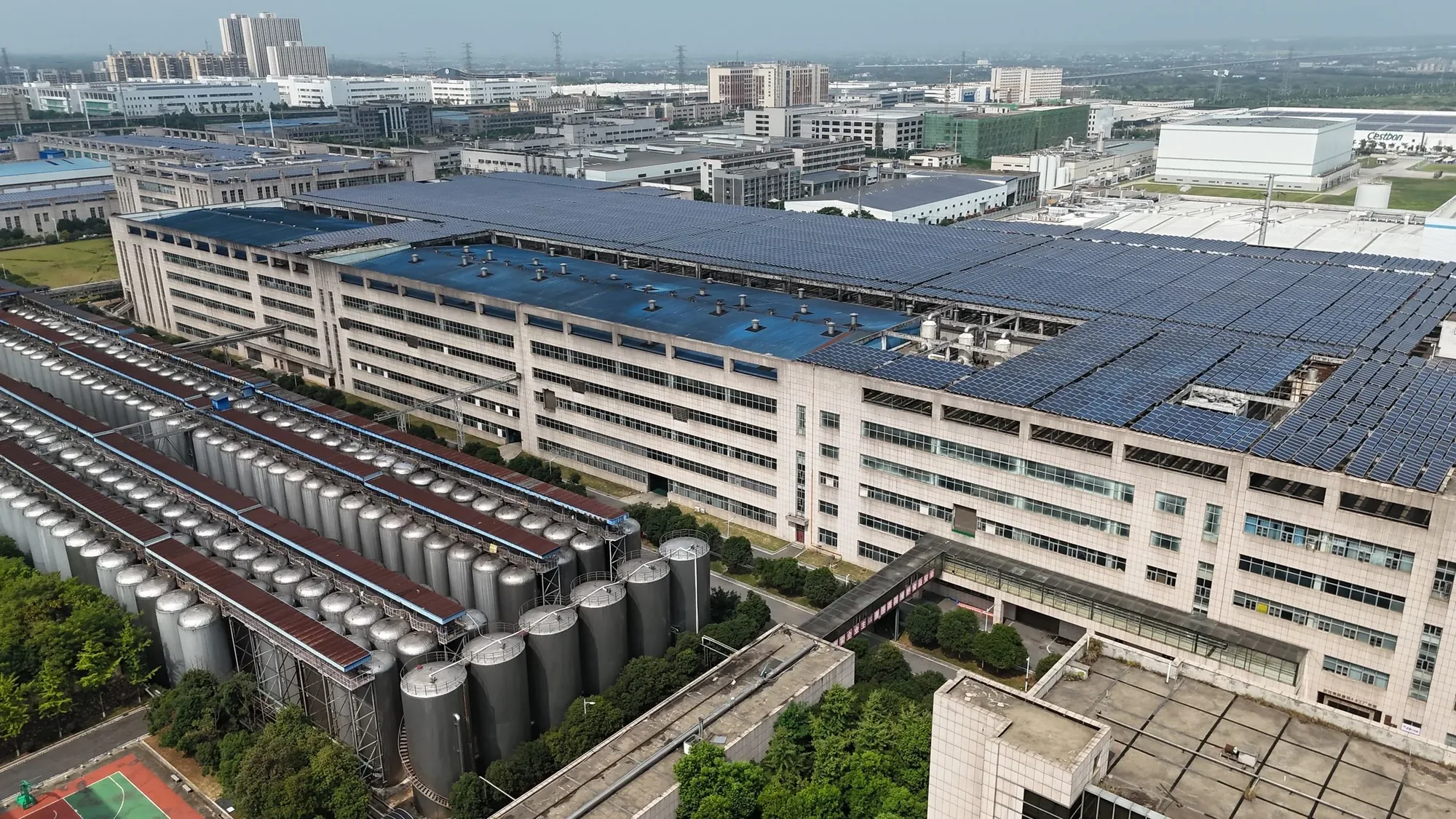 Roof Drone Inspection Photography photographed from an aerial drone perspective