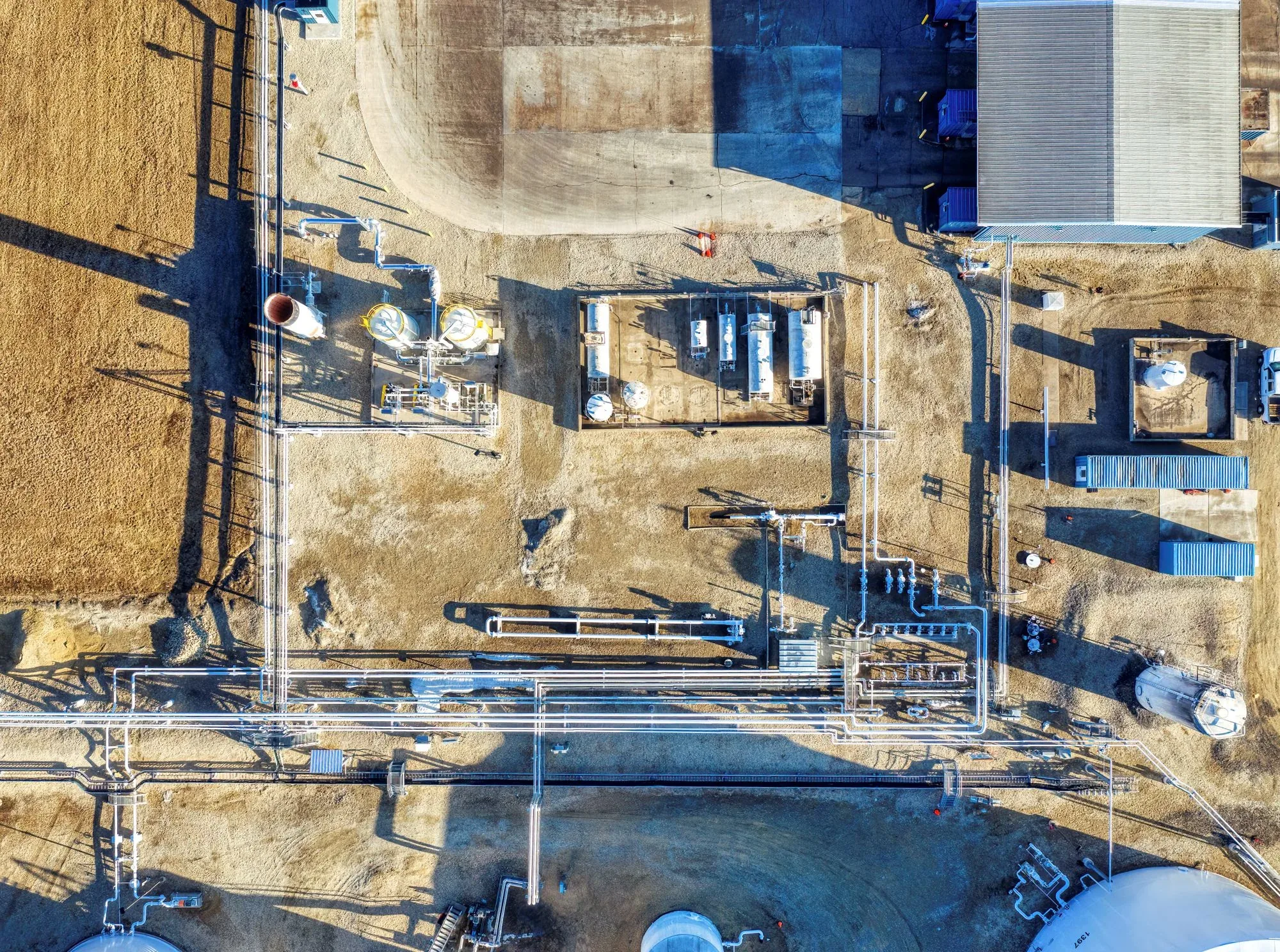 Building Facade Drone Inspection photographed from an aerial drone perspective