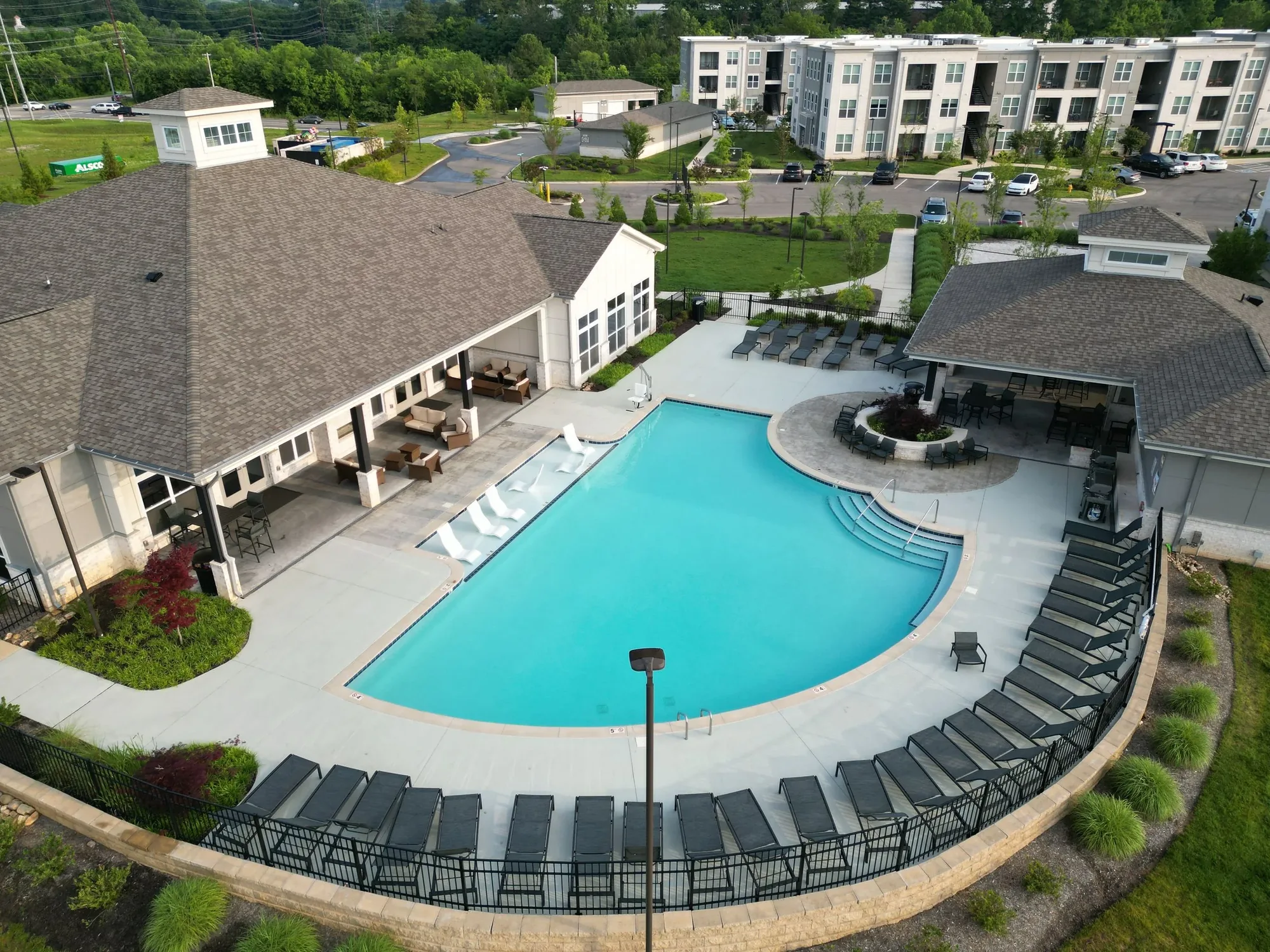 Commercial Real Estate Drone Photography photographed from an aerial drone perspective