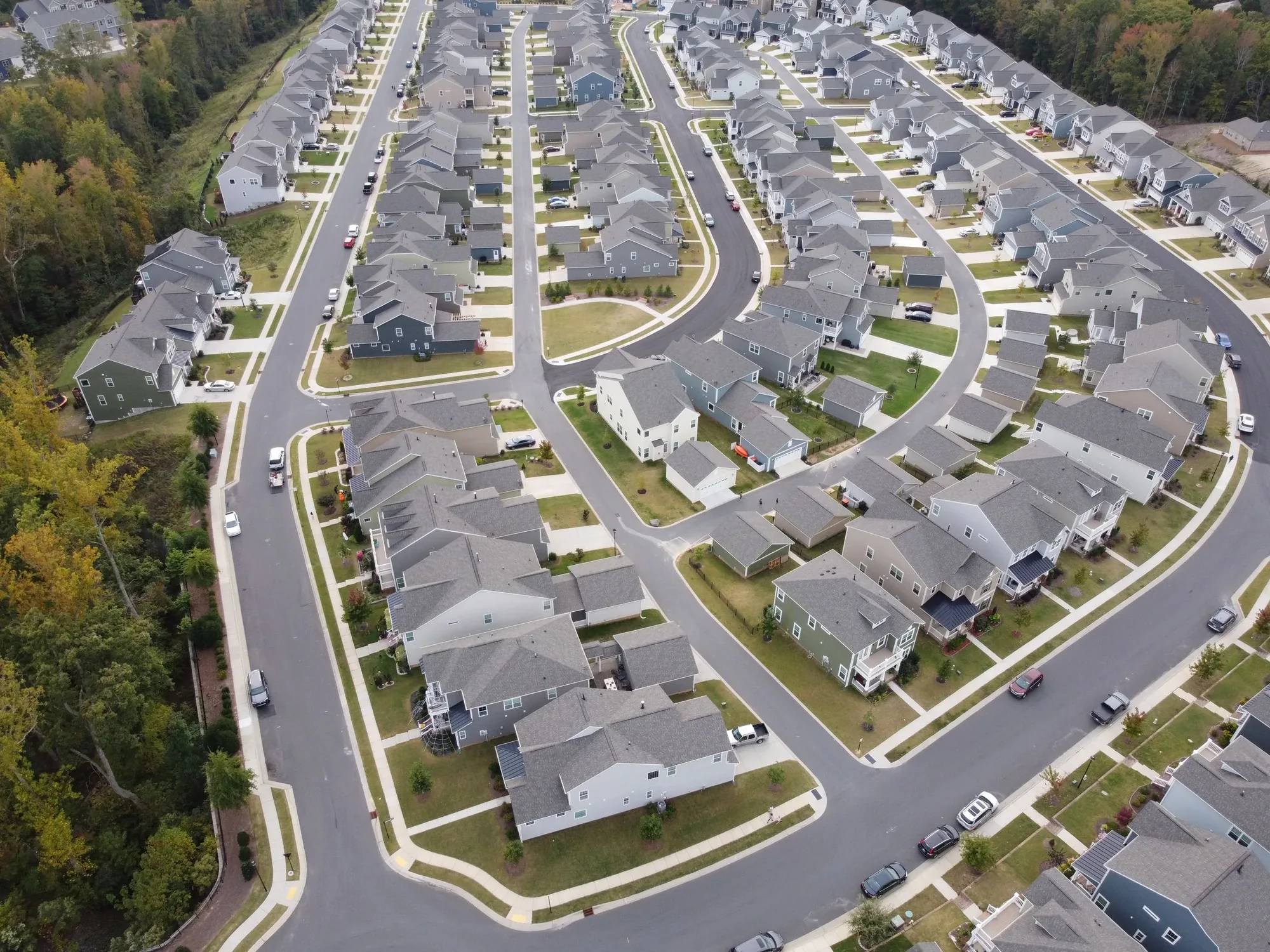 Commercial Real Estate Drone Photography photographed from an aerial drone perspective