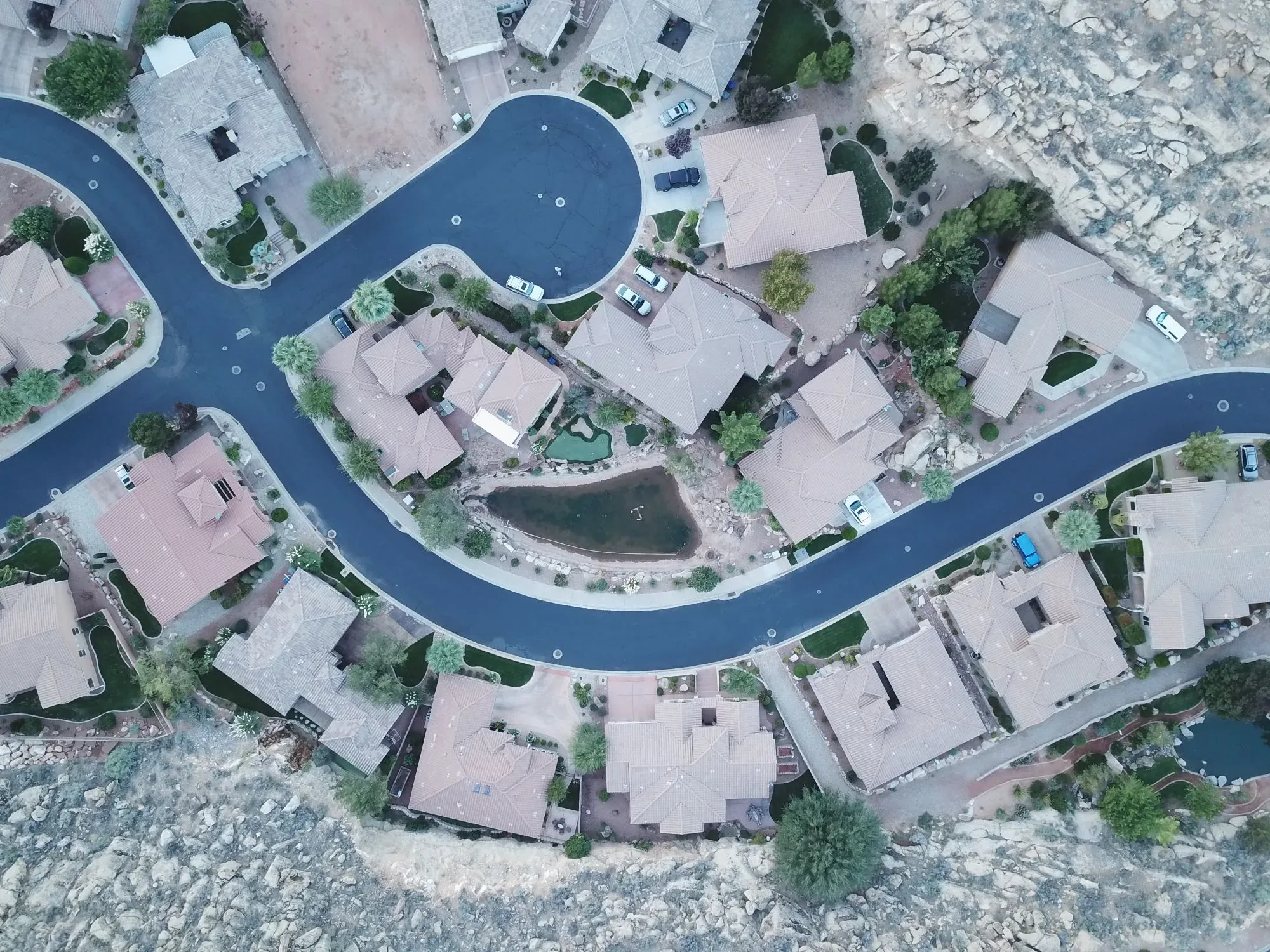 Hotel + Hospitality Drone Photography photographed from an aerial drone perspective