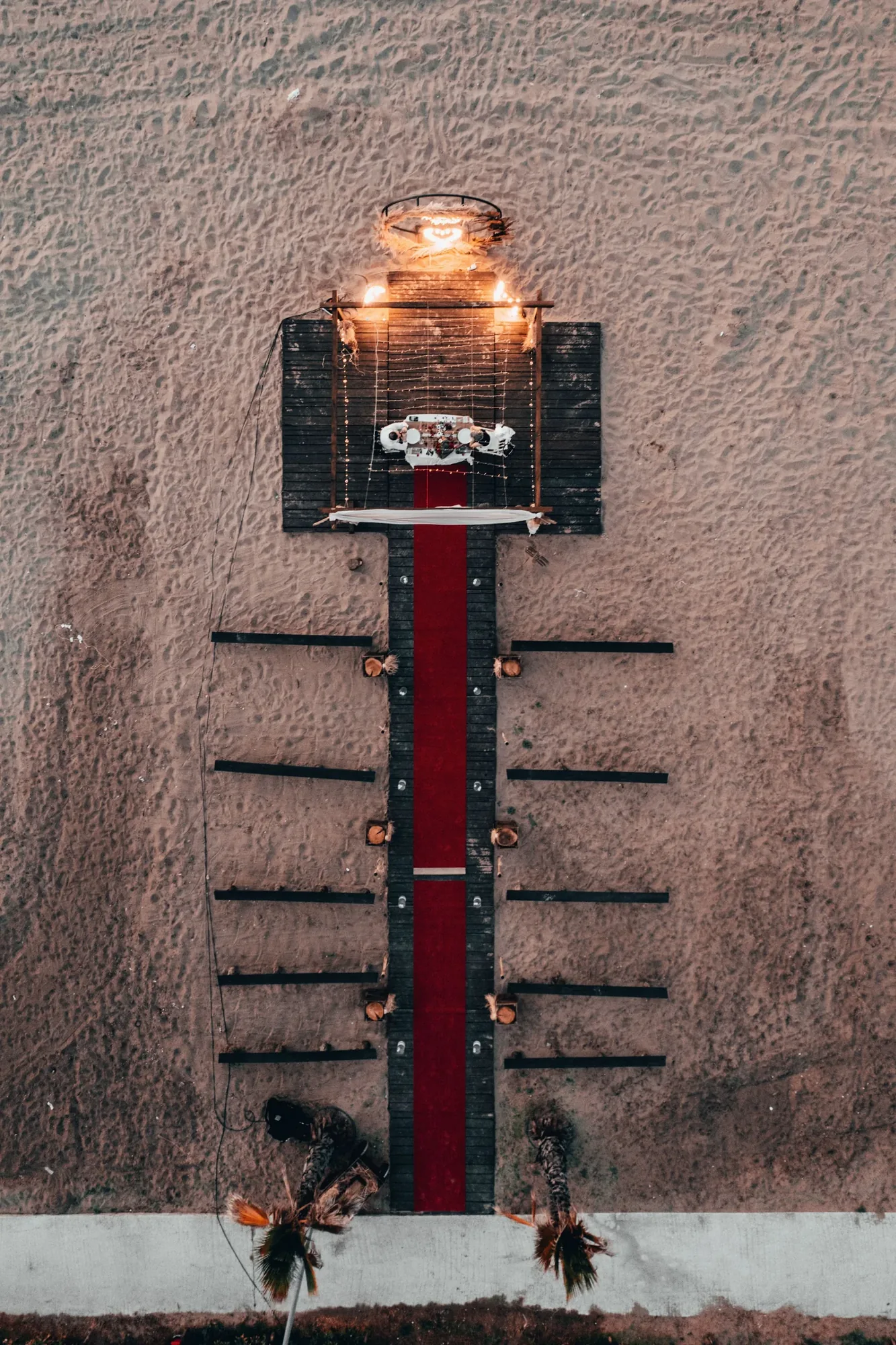 Engagement + Proposal Drone Photography photographed from an aerial drone perspective